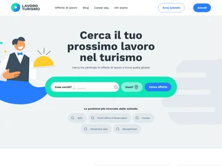 LavoroTurismo platform preview