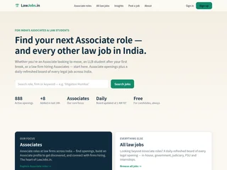LawJobs.in screenshot preview LawJobs.in screenshot preview
