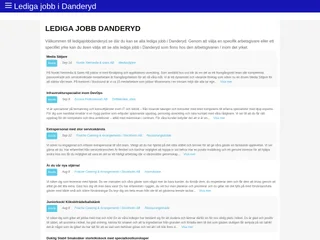 ledigajobbdanderyd.se platform preview ledigajobbdanderyd.se platform preview