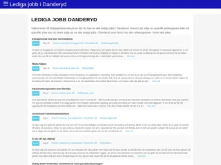 ledigajobbdanderyd.se screenshot preview ledigajobbdanderyd.se screenshot preview