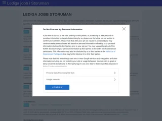 ledigajobbstoruman.se platform preview ledigajobbstoruman.se platform preview