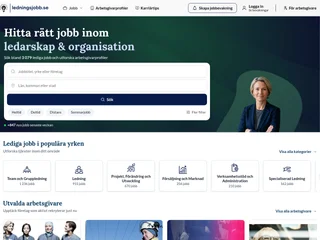Ledningsjobb platform preview