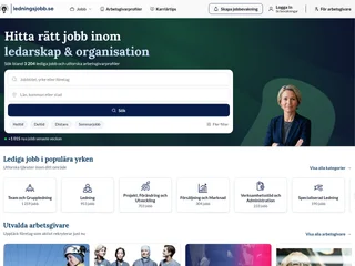 Ledningsjobb platform preview