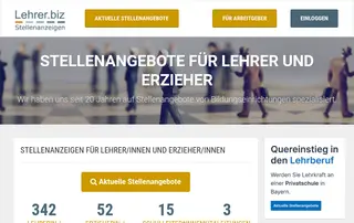 Lehrer.biz screenshot preview