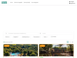 Leisure Banen platform preview Leisure Banen platform preview