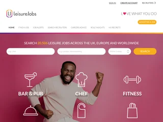 Leisurejobs platform preview Leisurejobs platform preview
