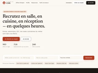 Le Monde du CHR platform preview