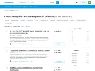 ГородРабот.ру screenshot preview