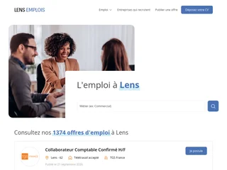 Lens Emplois screenshot preview Lens Emplois screenshot preview