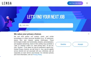 Lensa platform preview Lensa platform preview