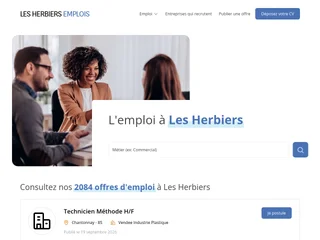 Les Herbiers Emplois screenshot preview