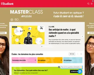 L'Etudiant screenshot preview