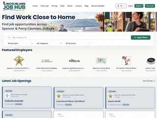 Lincolnland Job Hub platform preview Lincolnland Job Hub platform preview