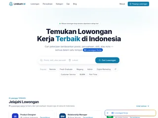 Linkkarir.id platform preview