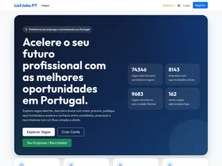 ListJobs.PT screenshot preview ListJobs.PT screenshot preview