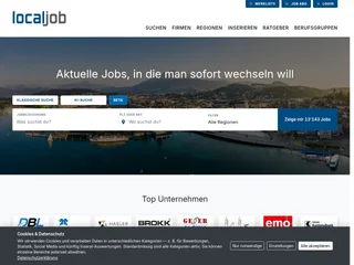 Local-Job.ch platform preview Local-Job.ch platform preview