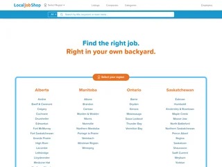 LocalJobShop.ca screenshot preview LocalJobShop.ca screenshot preview