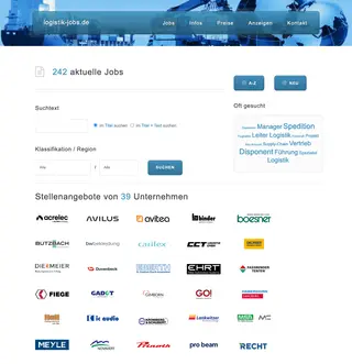 logistik-jobs.de platform preview
