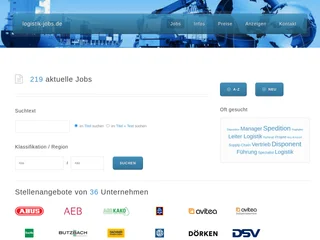 logistik-jobs.de platform preview logistik-jobs.de platform preview