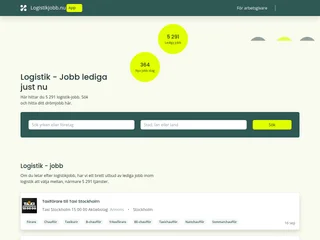 logistikjobb.nu screenshot preview