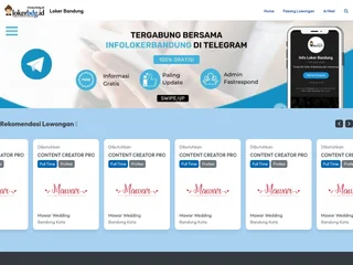 Loker Bandung platform preview