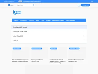 LokerBUMN platform preview