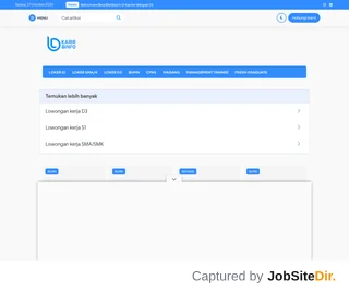 LokerBUMN platform preview LokerBUMN platform preview
