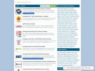 Lokerhariini.com screenshot preview