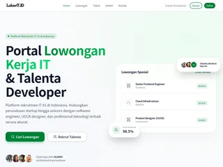 Loker IT Indonesia screenshot preview