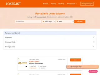 Loker Jakarta platform preview