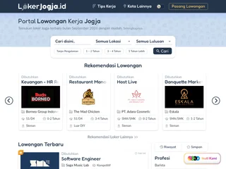 LokerJogja.ID screenshot preview