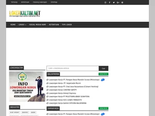 LokerKaltim screenshot preview