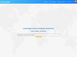 Loker Lembaga screenshot preview