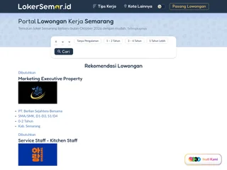 Loker Semarang platform preview Loker Semarang platform preview