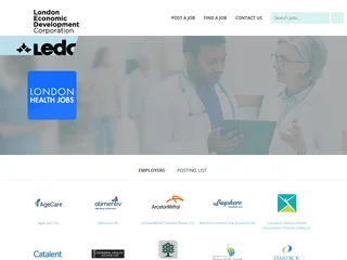 London Health Jobs platform preview