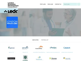 London Health Jobs screenshot preview