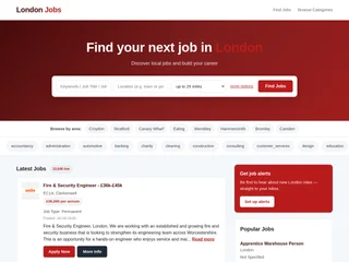 LondonJob screenshot preview LondonJob screenshot preview