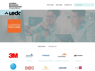 London Tech Jobs platform preview