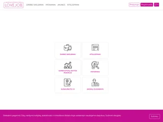 lovejob.lt screenshot preview