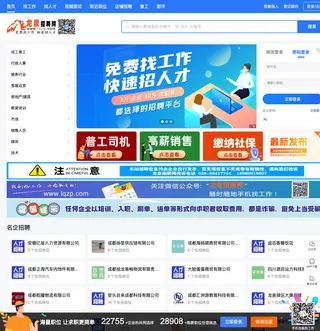 龙泉招聘网 platform preview