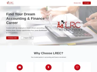 LREC Recruitment screenshot preview