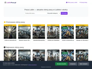 Lublinpraca.pl platform preview Lublinpraca.pl platform preview
