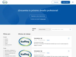 Staffing de Colombia screenshot preview