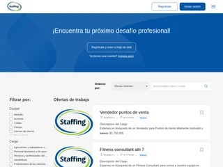 Staffing de Colombia platform preview