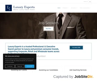Luxury Experts screenshot preview