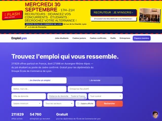 Emploi Lyon screenshot preview Emploi Lyon screenshot preview