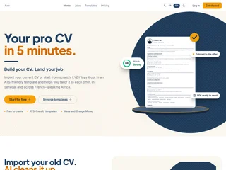 LYZY platform preview LYZY platform preview