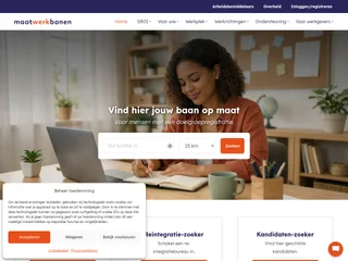 Maatwerkbanen.nl platform preview