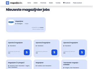 Magazijnjobs screenshot preview