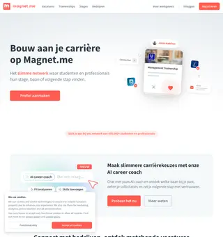 Magnet.me platform preview